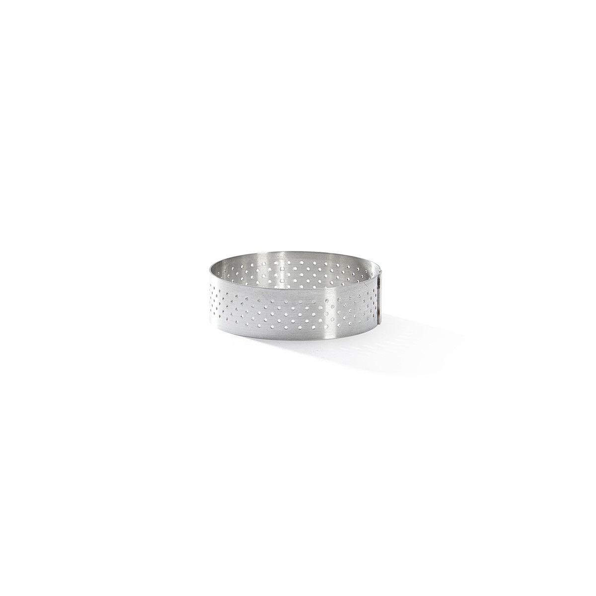 De Buyer Stampo Tondo Forato in Acciaio Inox 6.5 cm - Ideale per Crostate e Torte