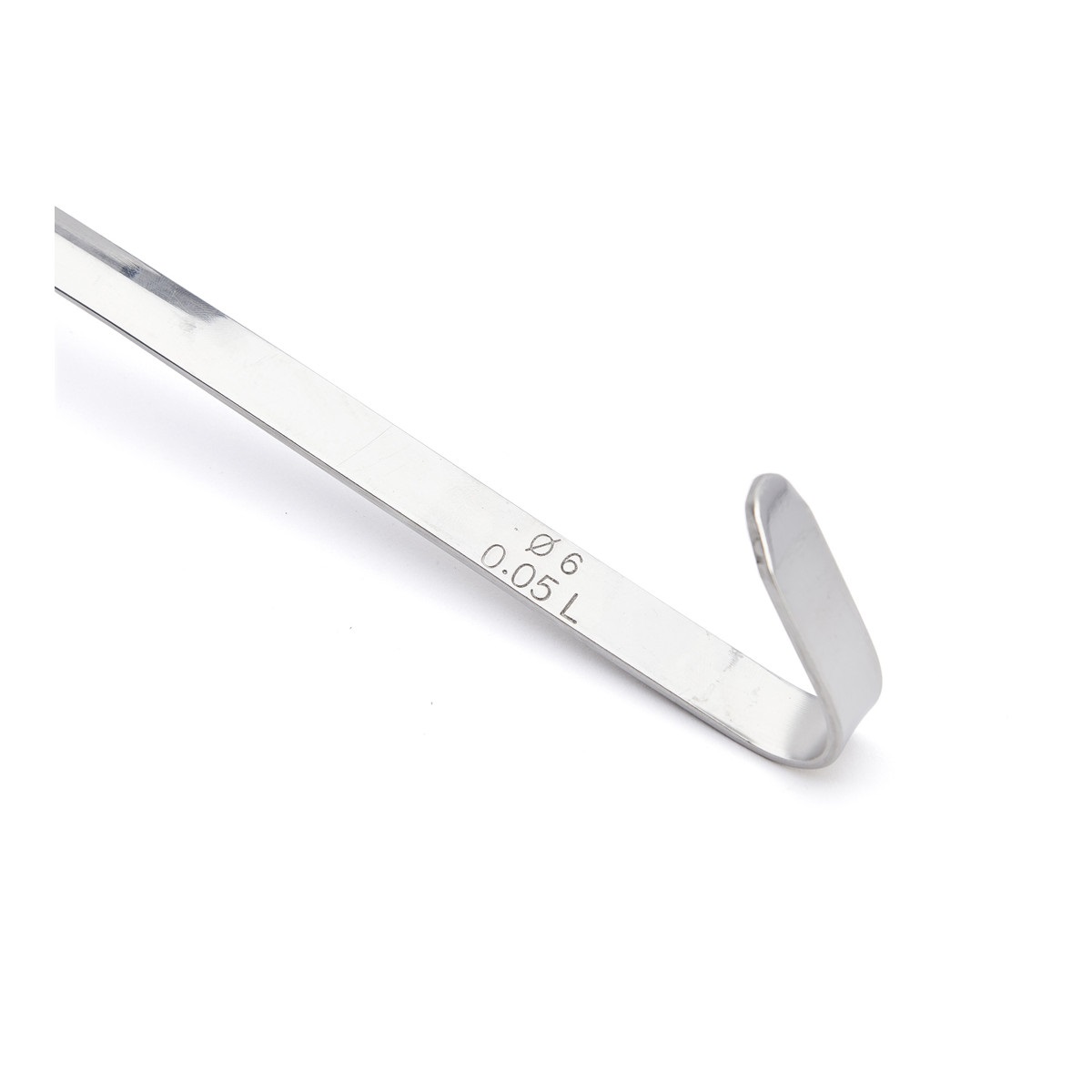 De Buyer Mestolo in Acciaio Inox 18.10 - Lunghezza 33.5 cm, Diametro 6 cm, Design Elegante