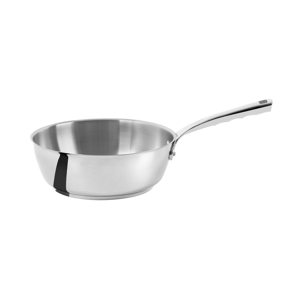 de Buyer 3411.24 padella 3 L Rotondo Acciaio inox