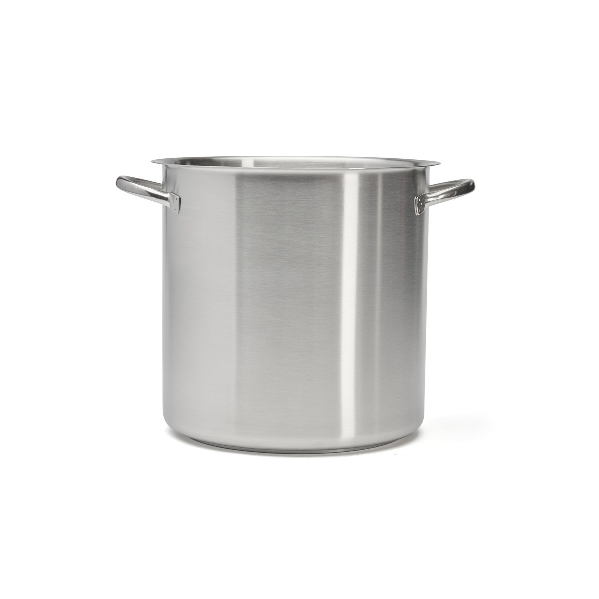 De Buyer Pentola Profonda in Acciaio Inox AISI 304, Diametro 28 cm, Senza Coperchio - Ideale per Zuppe e Stufati