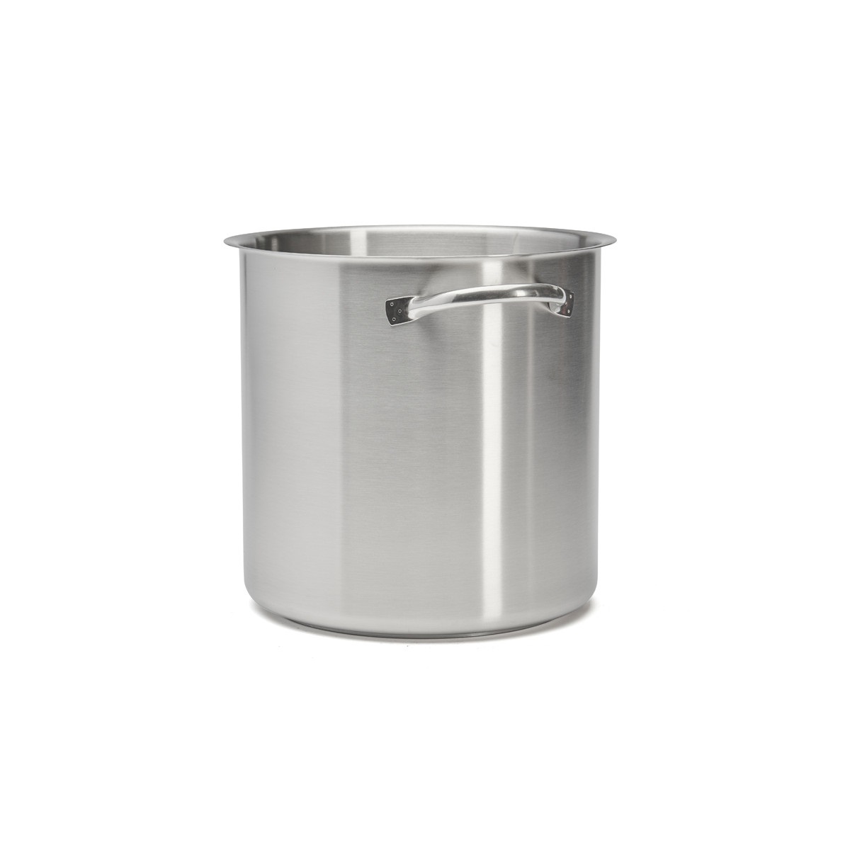 De Buyer Pentola Profonda in Acciaio Inox AISI 304, Diametro 28 cm, Senza Coperchio - Ideale per Zuppe e Stufati