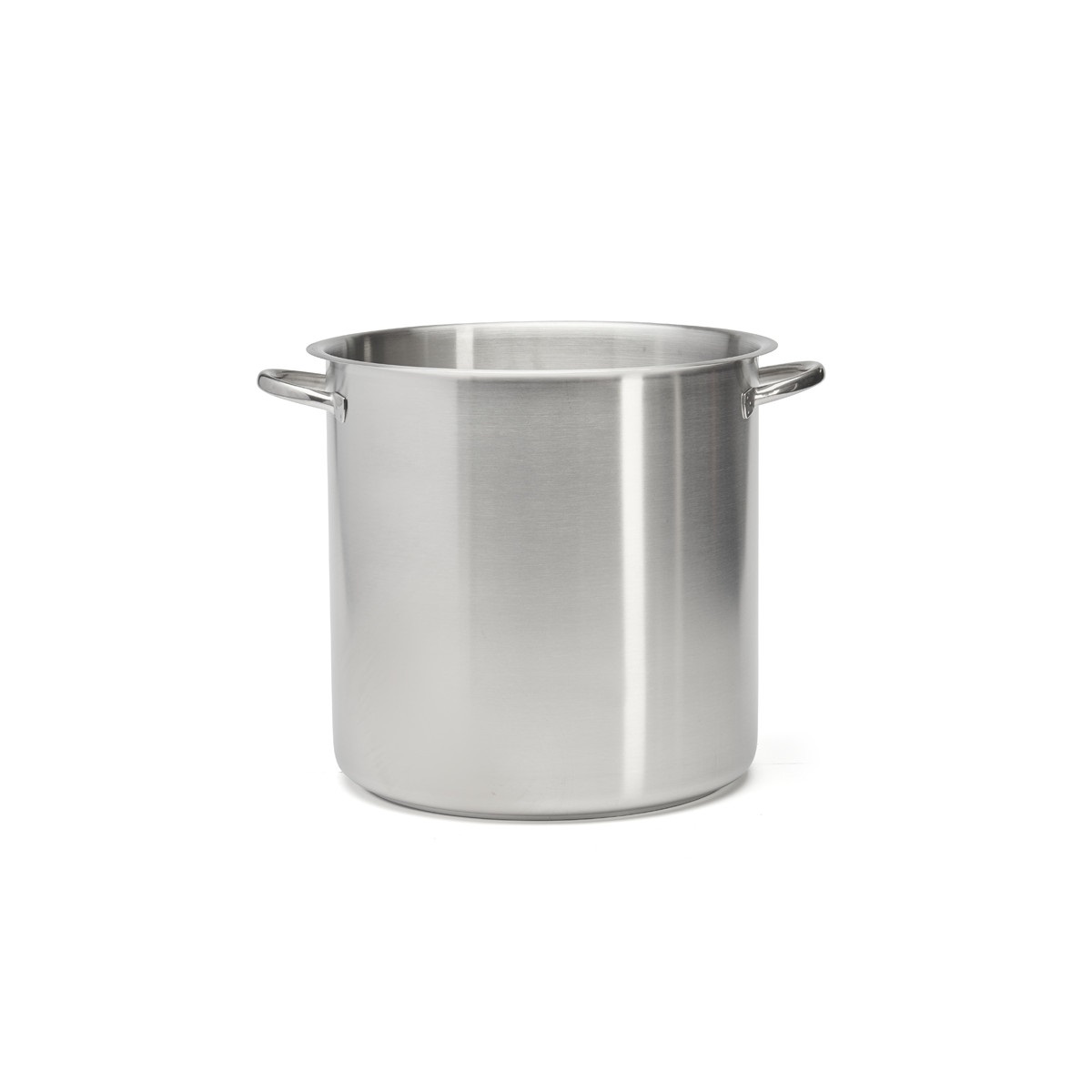 De Buyer Pentola in Acciaio Inox Prim'Appety 32 cm - Senza Coperchio, Capacità 24L, Ideale per Zuppe e Stufati