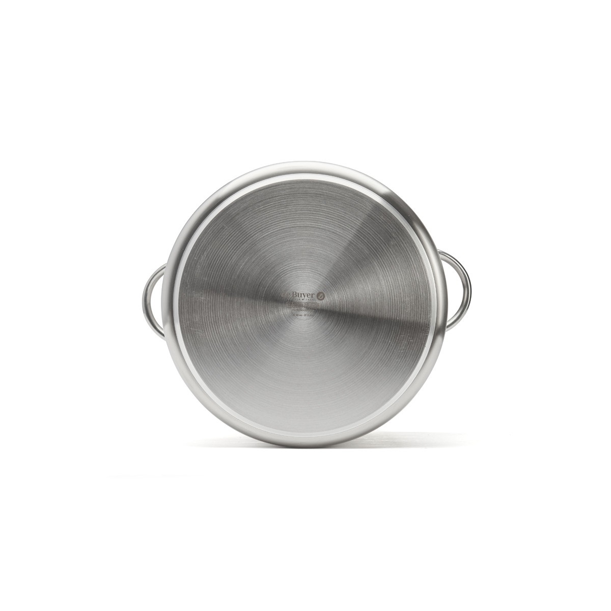 De Buyer Pentola in Acciaio Inox Prim'Appety 32 cm - Senza Coperchio, Capacità 24L, Ideale per Zuppe e Stufati