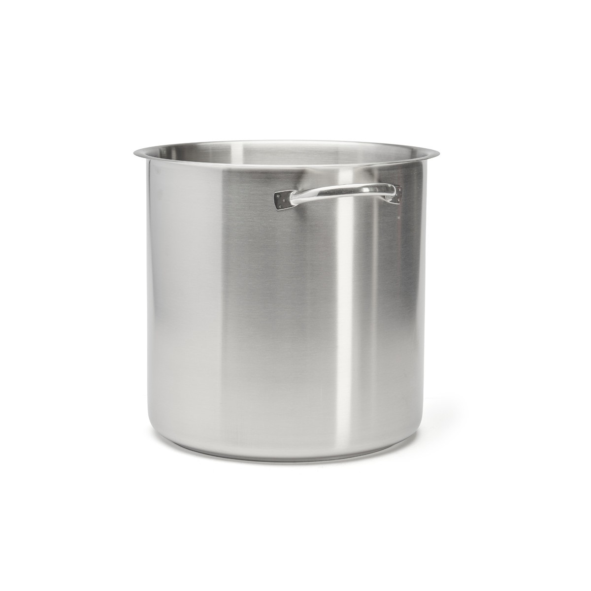 De Buyer Pentola in Acciaio Inox Prim'Appety 32 cm - Senza Coperchio, Capacità 24L, Ideale per Zuppe e Stufati