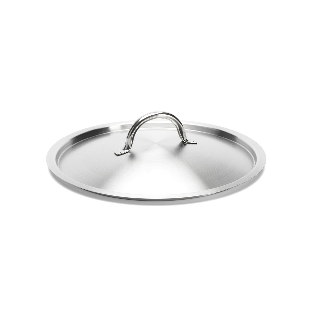De Buyer Coperchio Prim'appety in Acciaio Inox 32 cm - Design Bombato e Manico Saldato