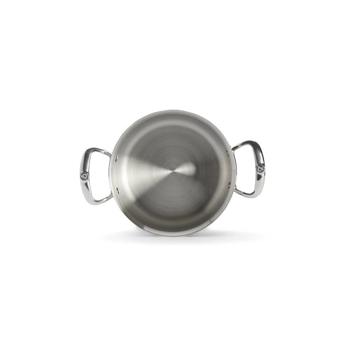 De Buyer 3742.20 Casseruola in Acciaio Inox Affinity 20 cm con Coperchio - Capacità 2,5 L, Adatta a Induzione