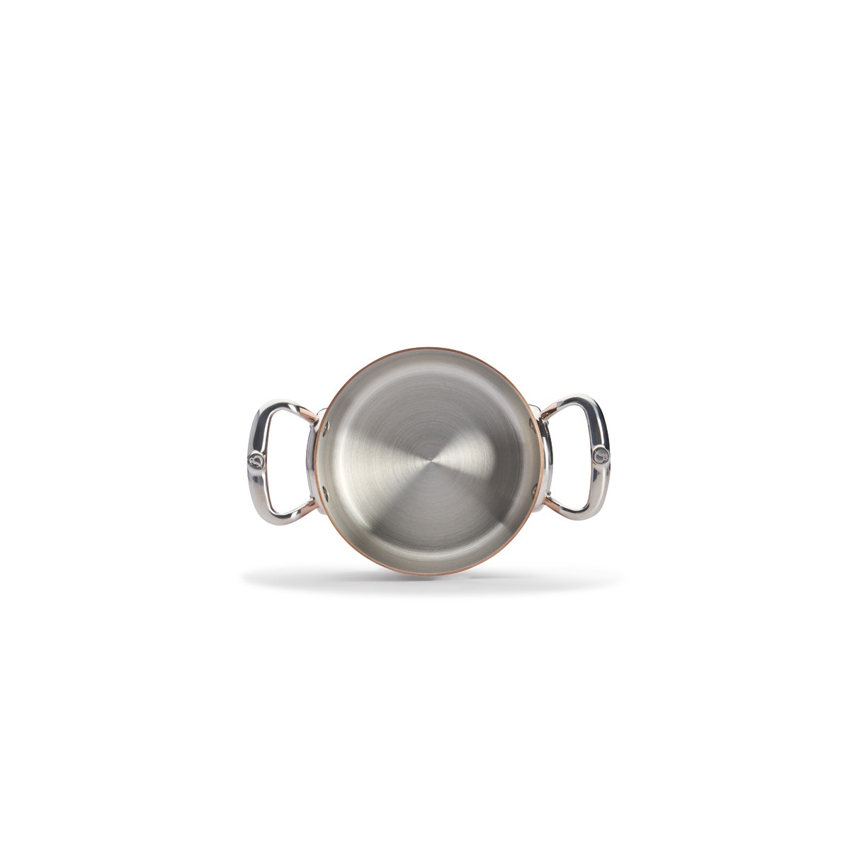 de Buyer 6242.16 padella 1,8 L Rotondo Rame, Acciaio inox