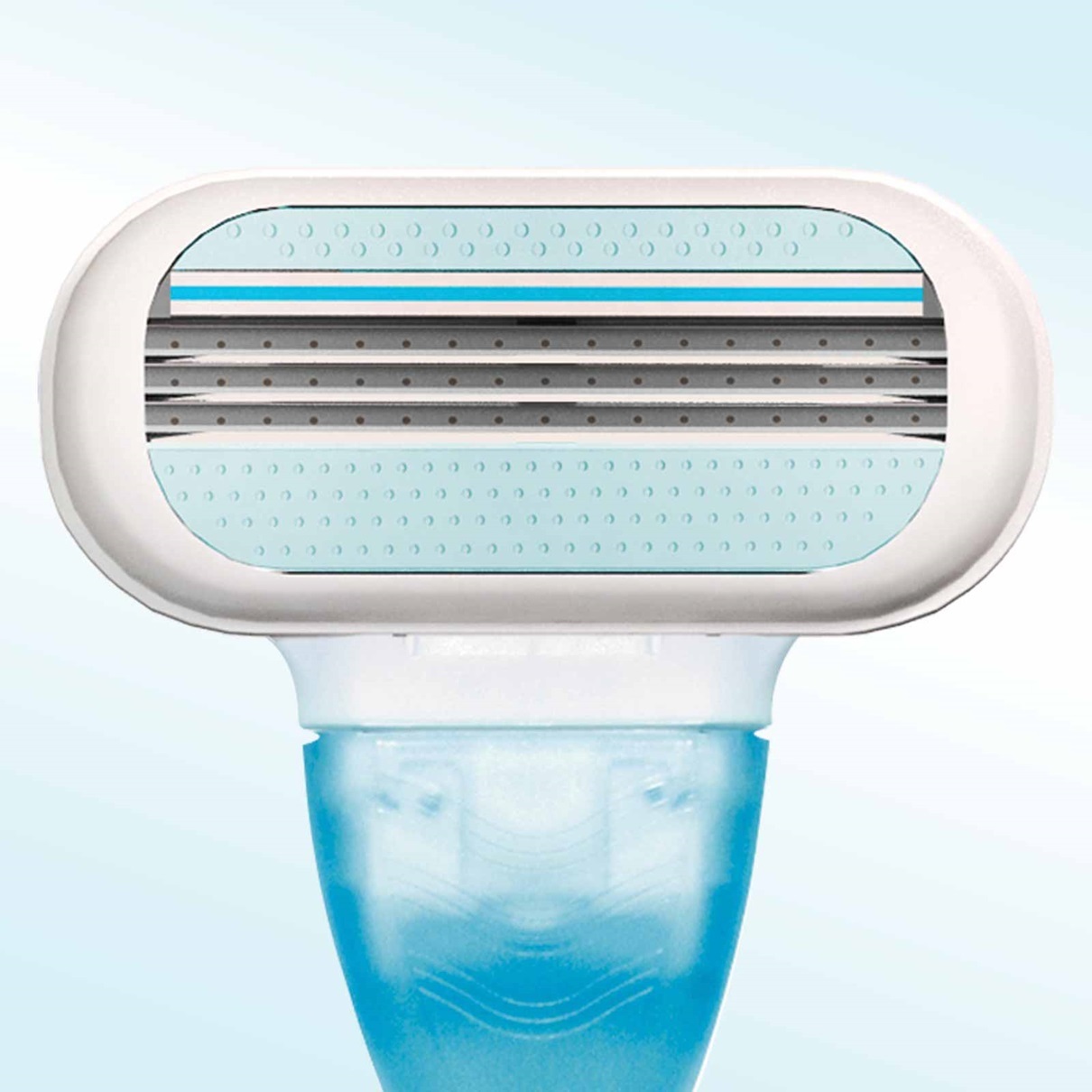 Gillette Venus Smooth - Lamette di Ricambio per Rasoio Donna, Confezione da 4 pz, 3 Lame con Striscia Lubrificante e Cuscinetti Protettivi