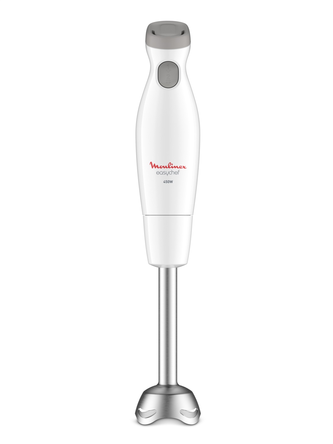 Moulinex DD4521 Easychef Mixer ad Immersione 2 in 1, Potenza 450 W, Capacità 0,8 L, con Bicchiere da 800 ml e Tritatutto da 500 ml, 2 Velocità, Facile da Pulire
