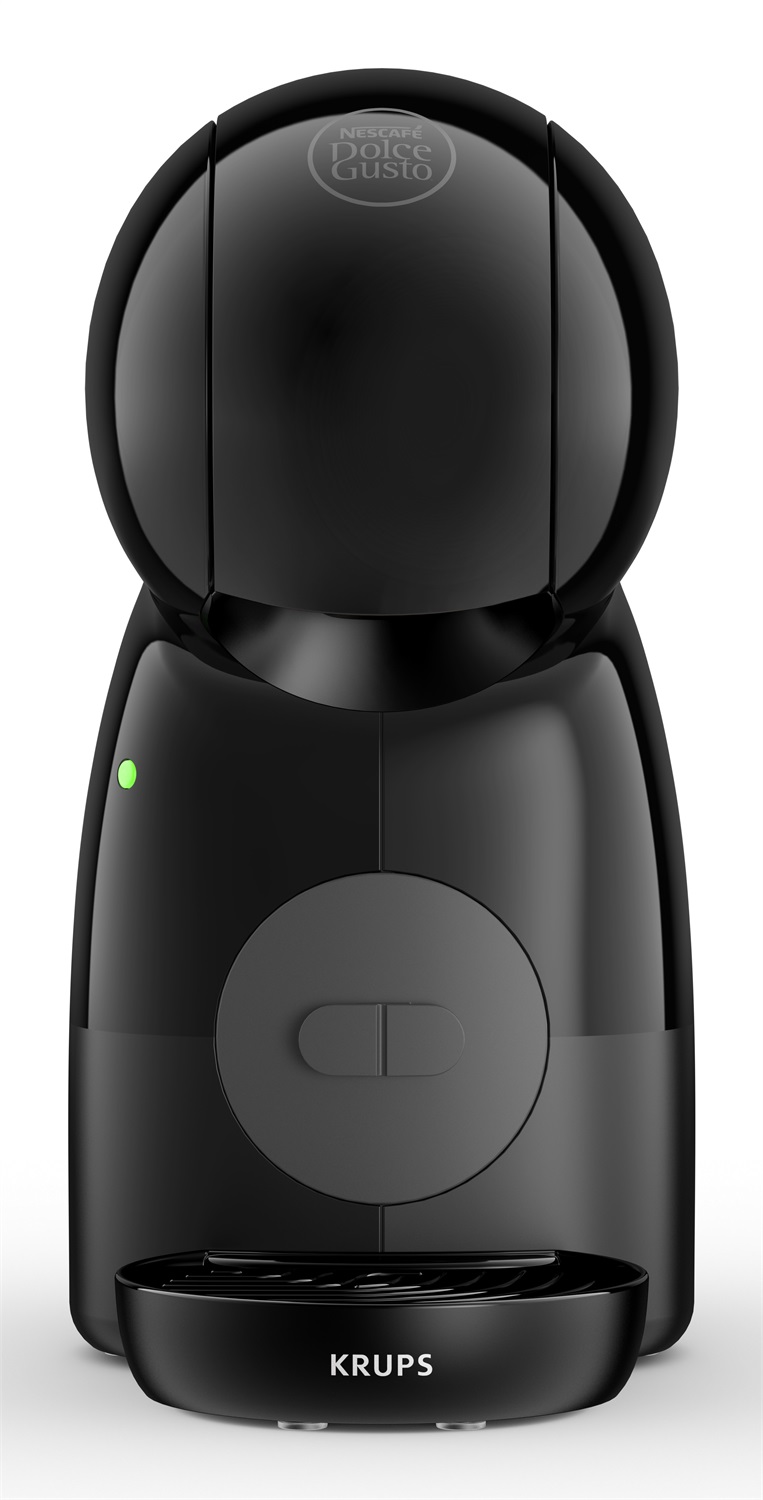 Krups Piccolo XS KP1A3B - Macchina da Caffè Espresso a Capsule, 1600W, Capacità 0,8L, Colore Nero