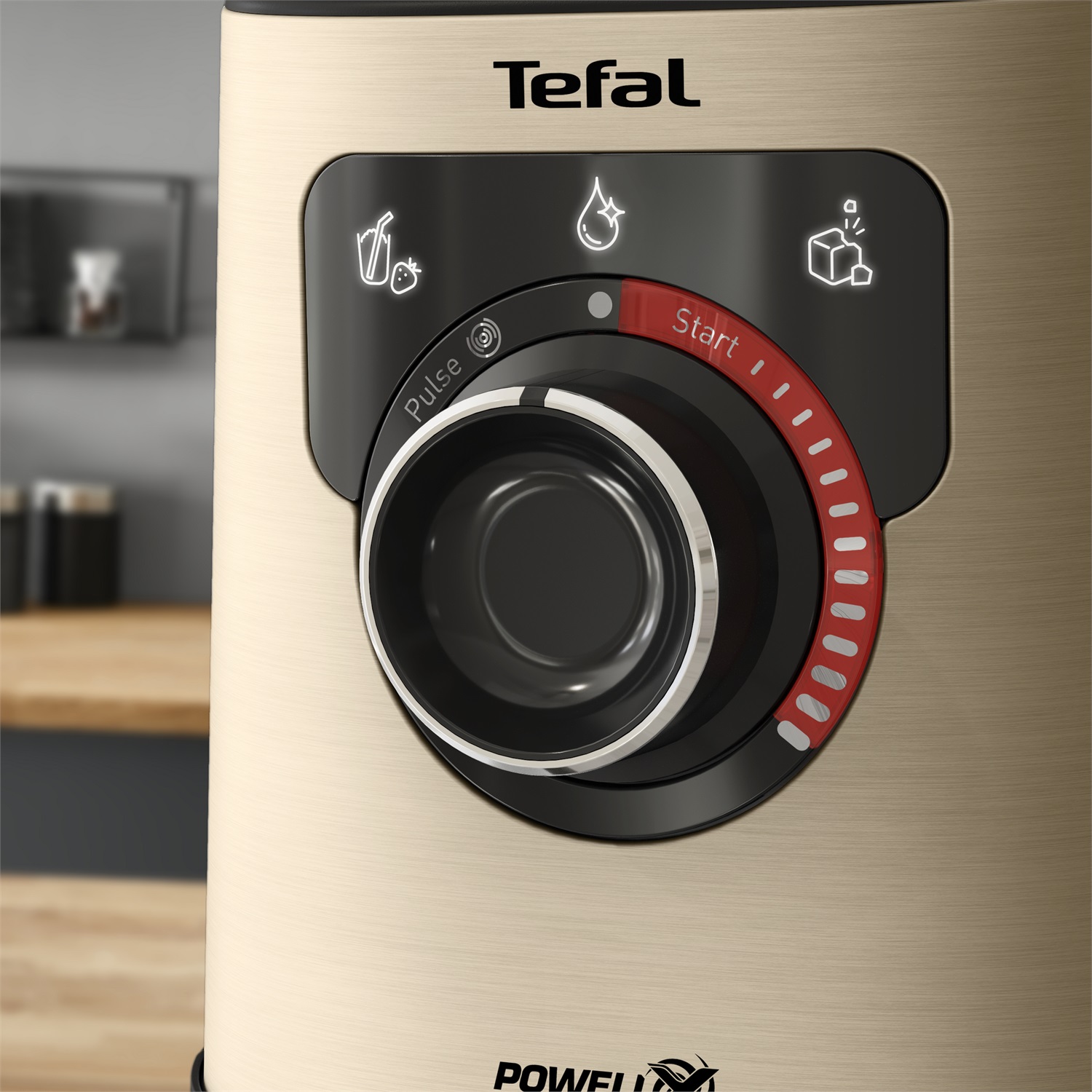 Tefal PerfectMix BL871A Frullatore da Tavolo 1200 W con Brocca in Vetro Termoresistente da 2 L e Tecnologia Coltello Powelix