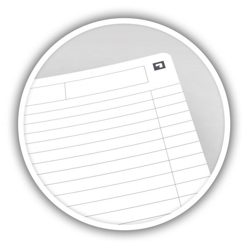 Oxford Quaderno Maxi Spiralato A4 Nero - 180 Pagine, Carta 90 g, Rigato 7 mm, Copertina Cartonata Soft, App Scribzee