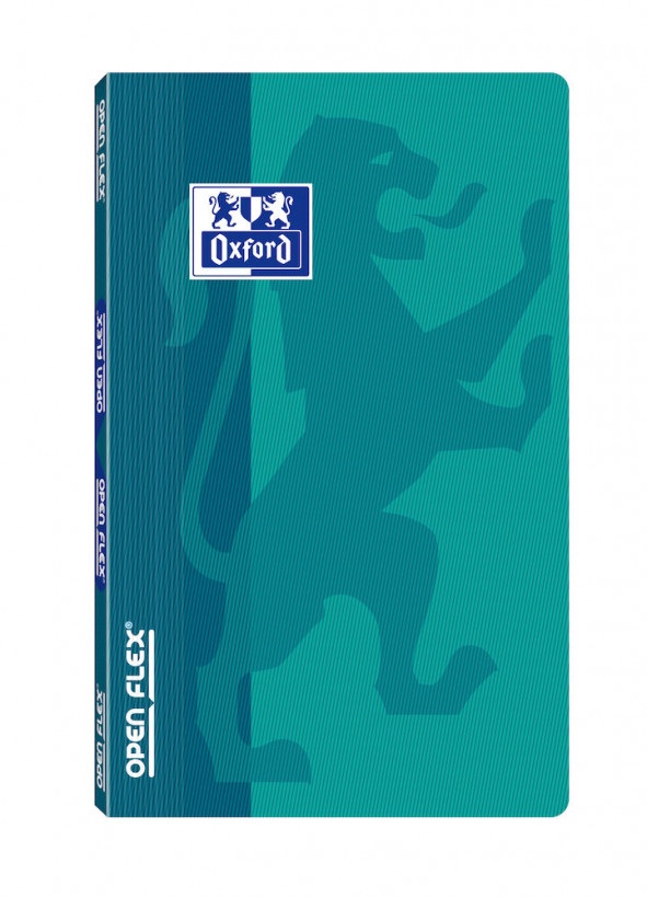 Oxford Openflex - Quaderno A5 con 48 fogli a griglia 5x5 mm e copertina in plastica