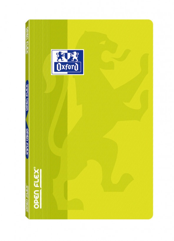 Oxford Openflex - Quaderno A5 con 48 fogli a griglia 5x5 mm e copertina in plastica