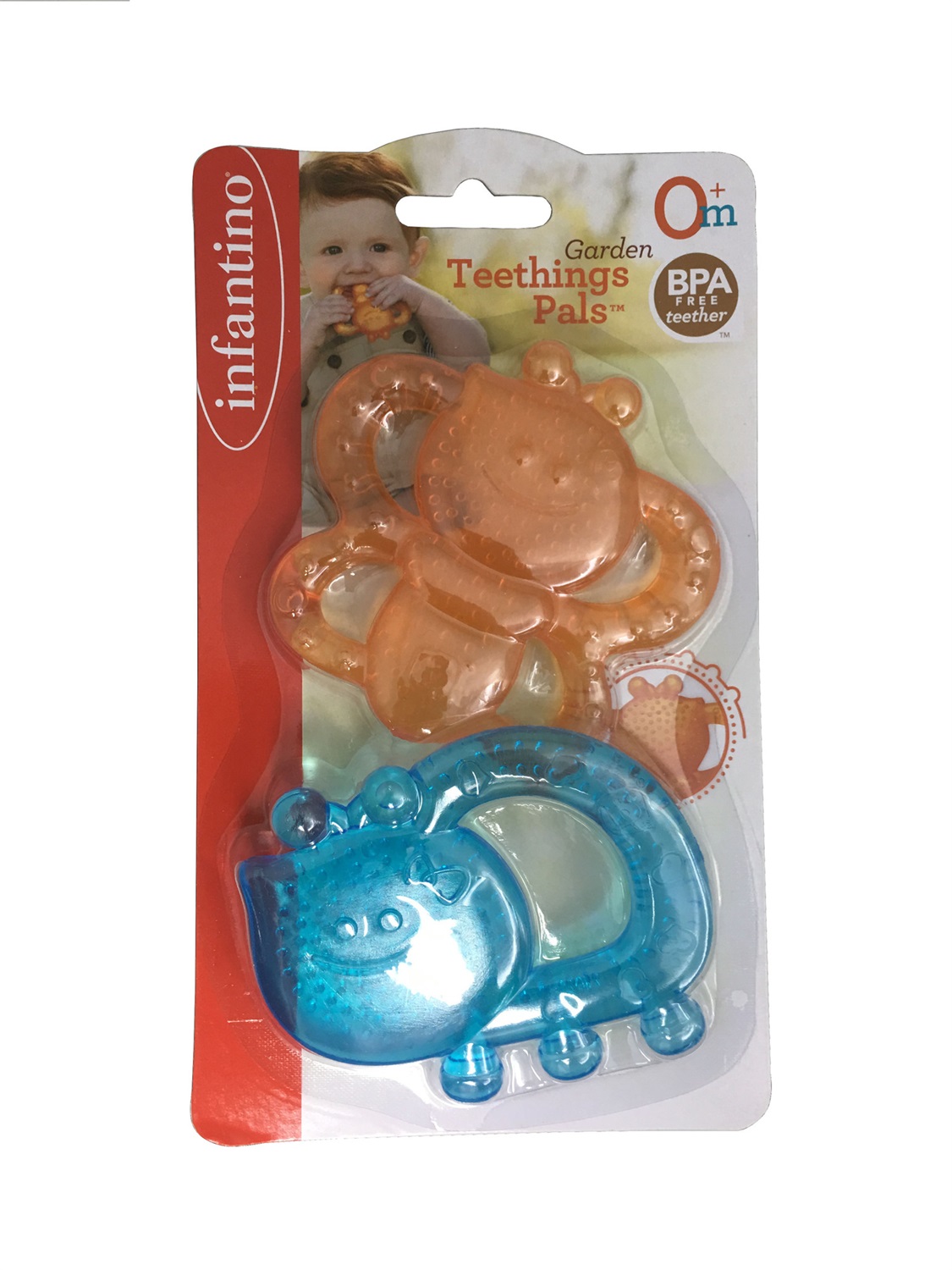 Infantino Massaggiagengive Soft&Fresh - Massaggiagengive Morbido e Refrigerabile per Sollievo dalla Dentizione