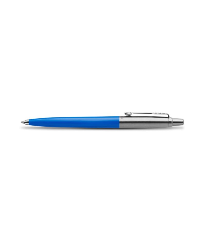 Parker Jotter Original Penna a Sfera Blu - Fusto in Plastica, Punta Media, Inchiostro Blu, Confezione da 1