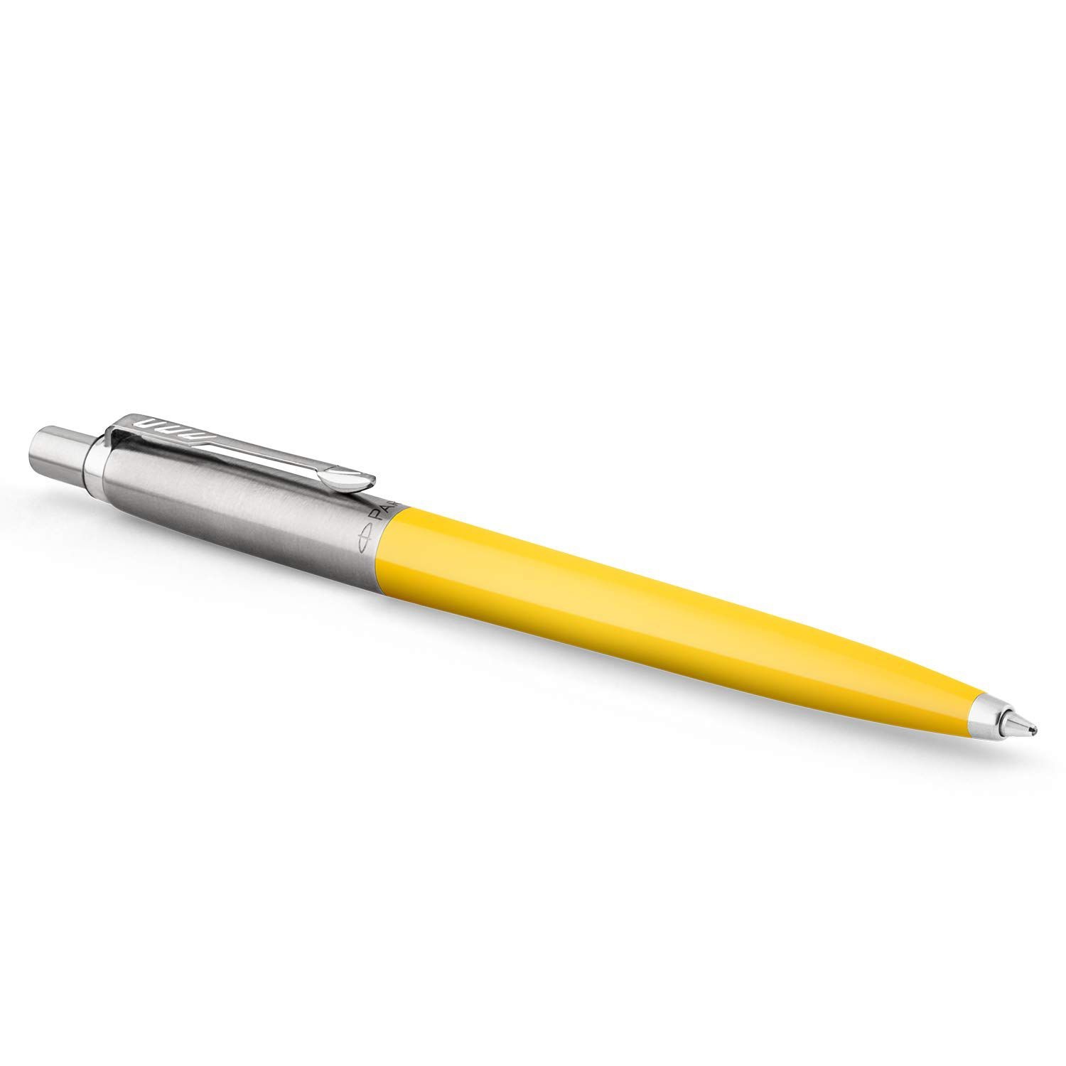 Parker Penna a Sfera Jotter Originals Gialla - Punta Media, Inchiostro Blu, Fusto in Plastica