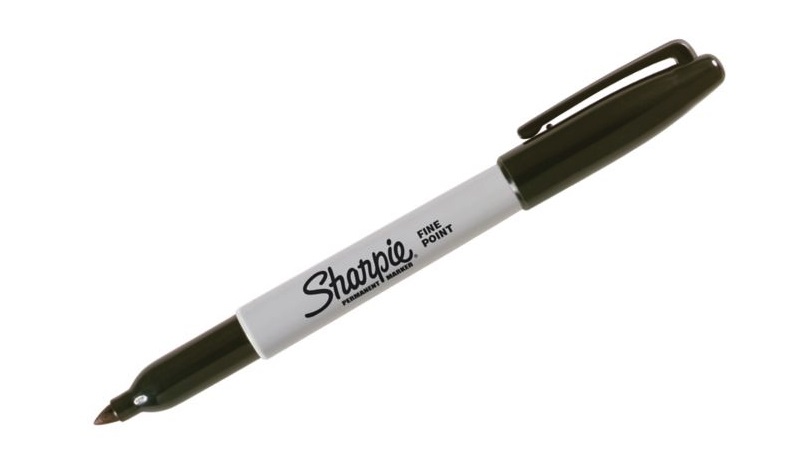 Sharpie Marcatore Permanente Nero Punta Conica 1,0 mm - Confezione da 24 Pezzi