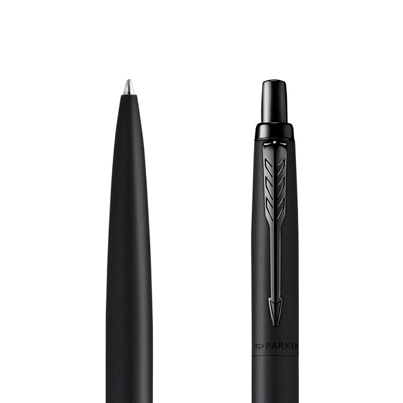 Parker Jotter XL Penna a Sfera Nero Opaco Inchiostro Blu Punta Media - Confezione da 1