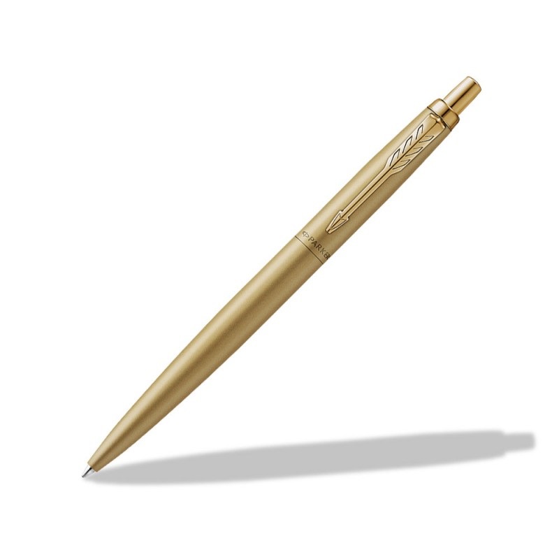 Parker Jotter XL Penna a sfera Oro Monochrome Punta Media Inchiostro Blu - Confezione Regalo