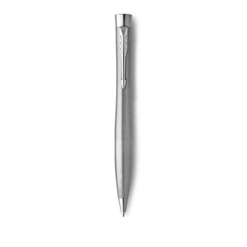 Parker Urban Twist Metro Metallic CT - Penna a sfera retrattile media (M) con finitura metallizzata e astuccio regalo