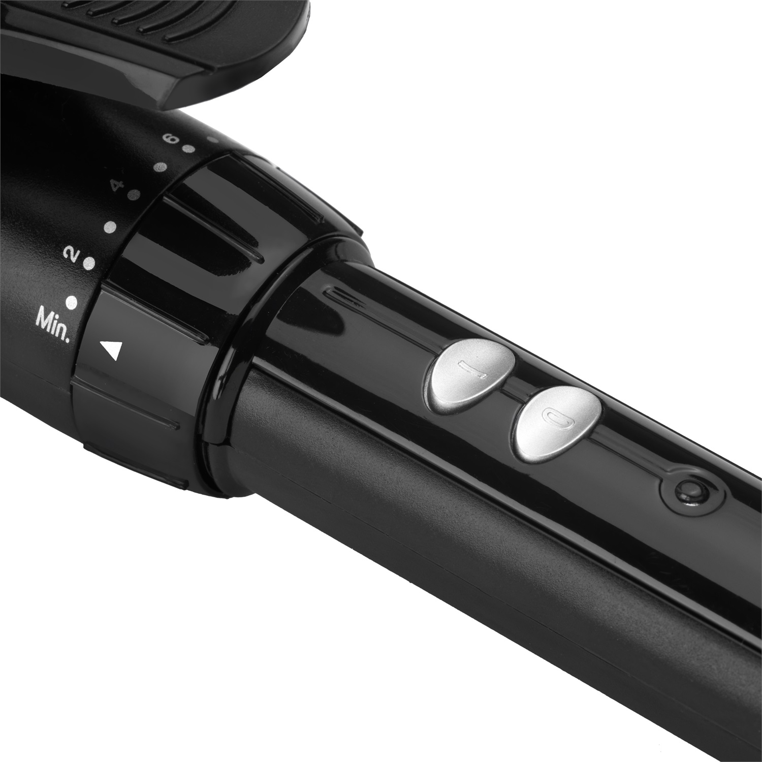 BaByliss C338E Ferro Arricciacapelli 38mm Satin Touch - 10 Temperature, Riscaldamento Rapido, Supporto Integrato, Nero e Rosa