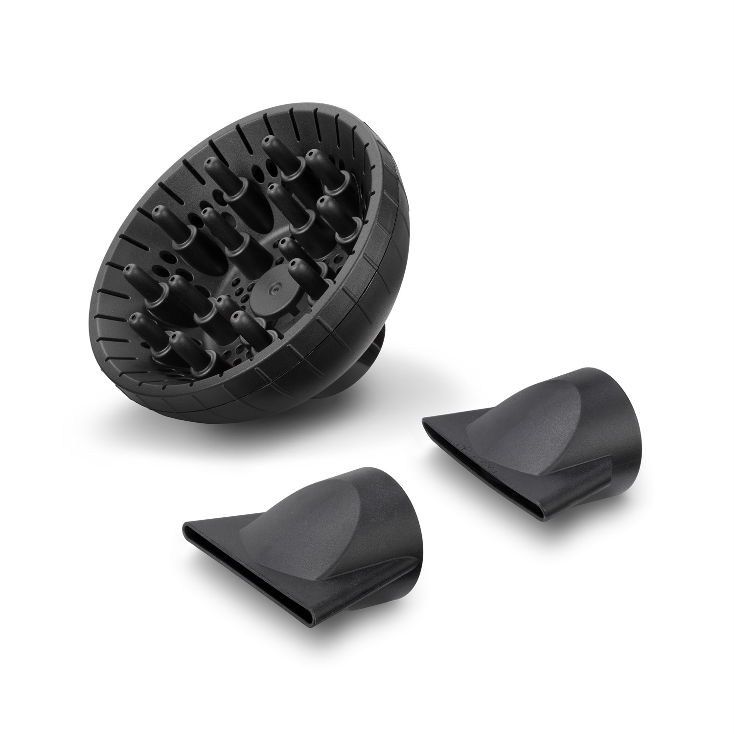 BaByliss Pro Digital Asciugacapelli 2200 W Professionale con Motore Digitale, Funzione Ionica, Diffusore e Concentratori, Grigio e Argento