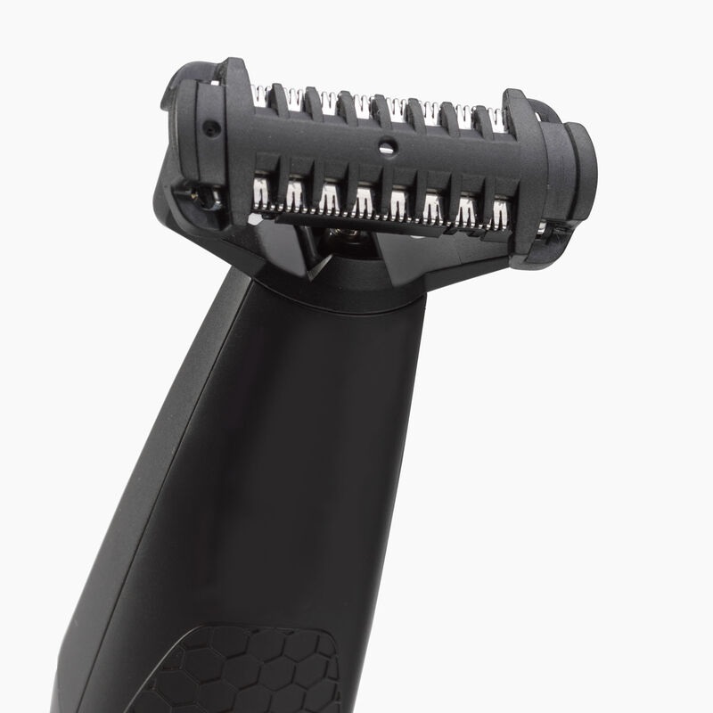 BaByliss T880E Regolabarba Triple S - Batteria agli ioni di litio, 3 guide di taglio (1, 2, 3 mm), Rasatura a umido e a secco, Grigio scuro