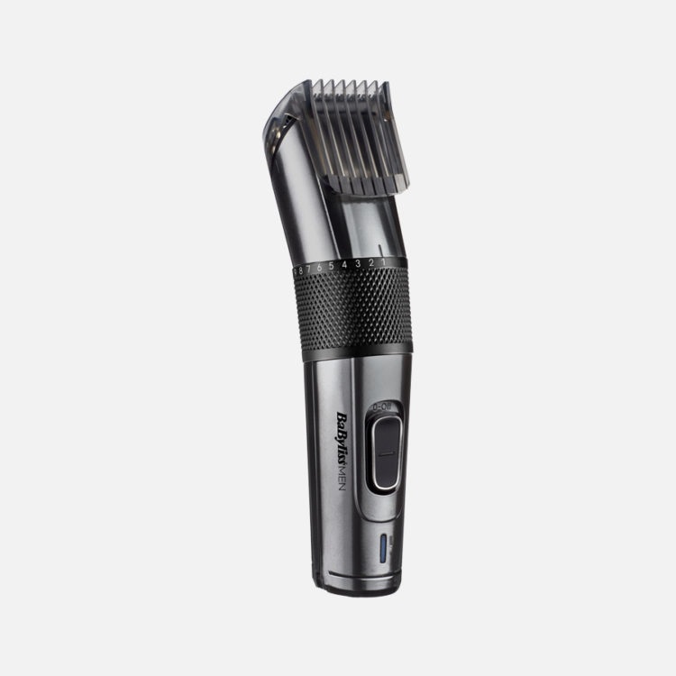BaByliss E978E Tagliacapelli con Lame in Titanio al Carbonio - Cord/cordless, 26 Altezze di Taglio da 0.5 mm a 25 mm, Mini Trimmer Incluso, Lame Lavabili