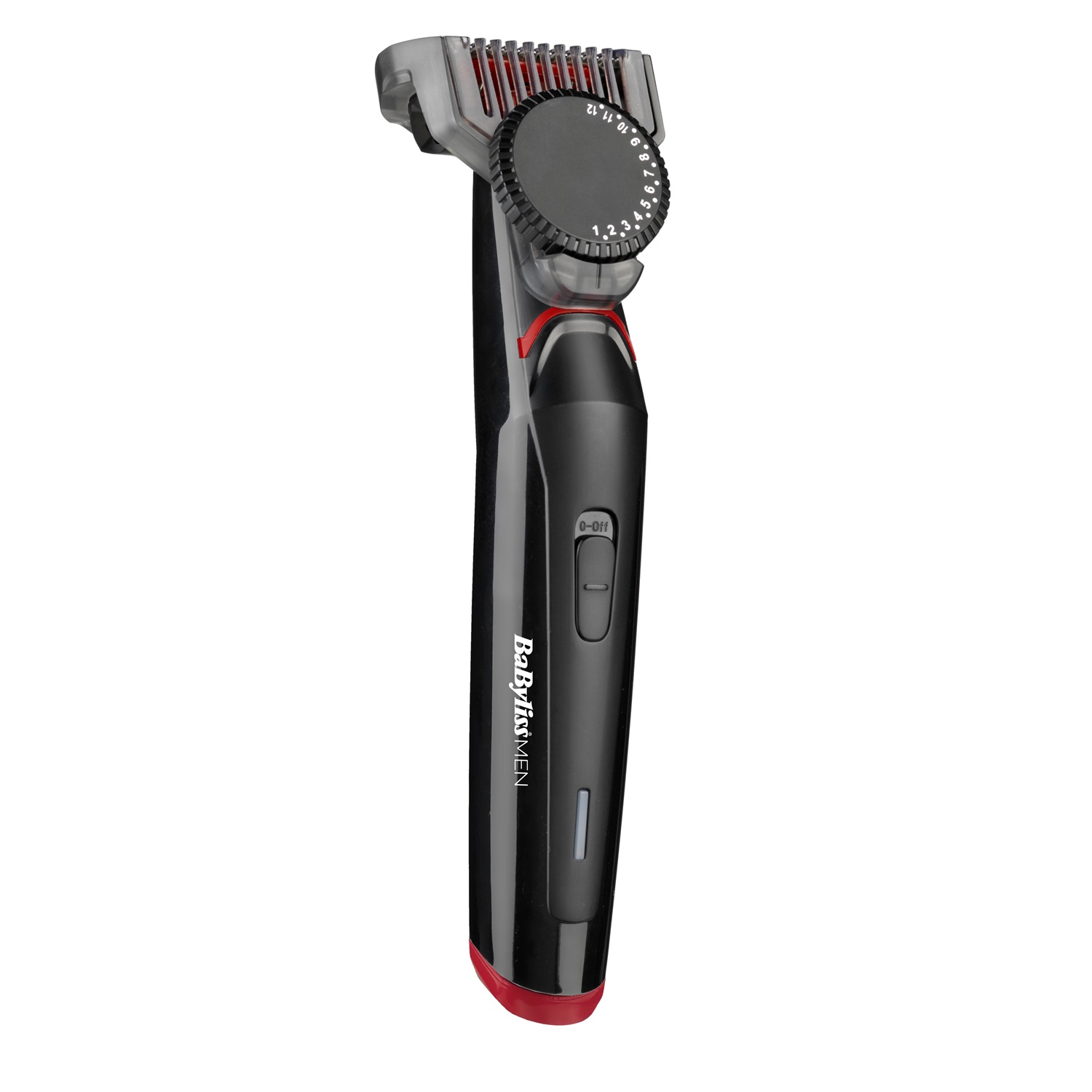 BaByliss T861E Beard Master - Regolabarba Nero, Funzionamento CA/Batteria, 24 Lunghezze di Taglio, Lavabile