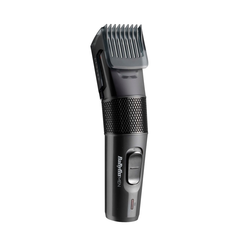 BaByliss MEN E786E Tagliacapelli Leggero con Lame in Acciaio Inox, 60 Minuti di Autonomia, Ricaricabile e a Rete, Altezze di Taglio da 0.5 mm a 24 mm