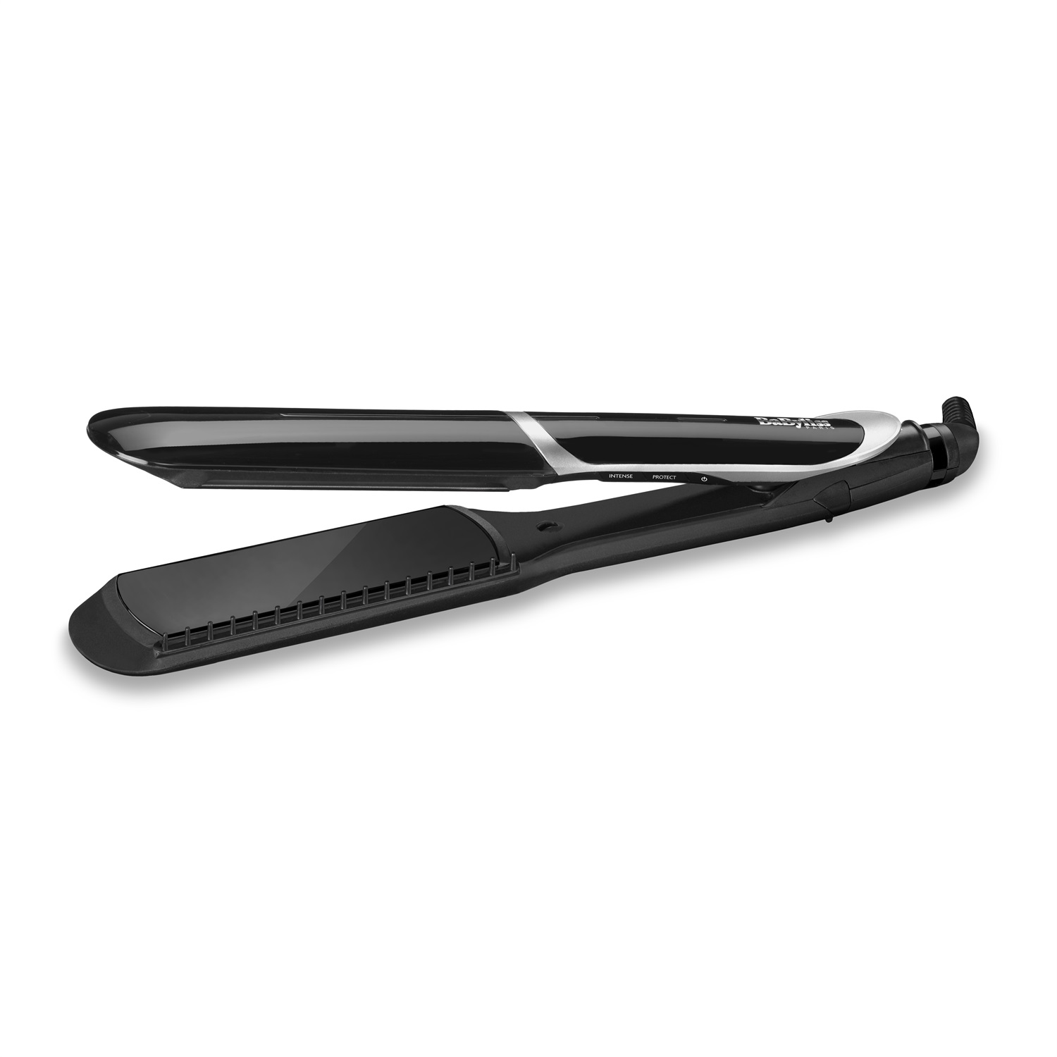 BaByliss Sleek Control Wide Piastra per Capelli 35mm - Riscaldamento Rapido, 5 Temperature fino a 235°C, Rivestimento in Ceramica Tormalina, Funzione Ionica