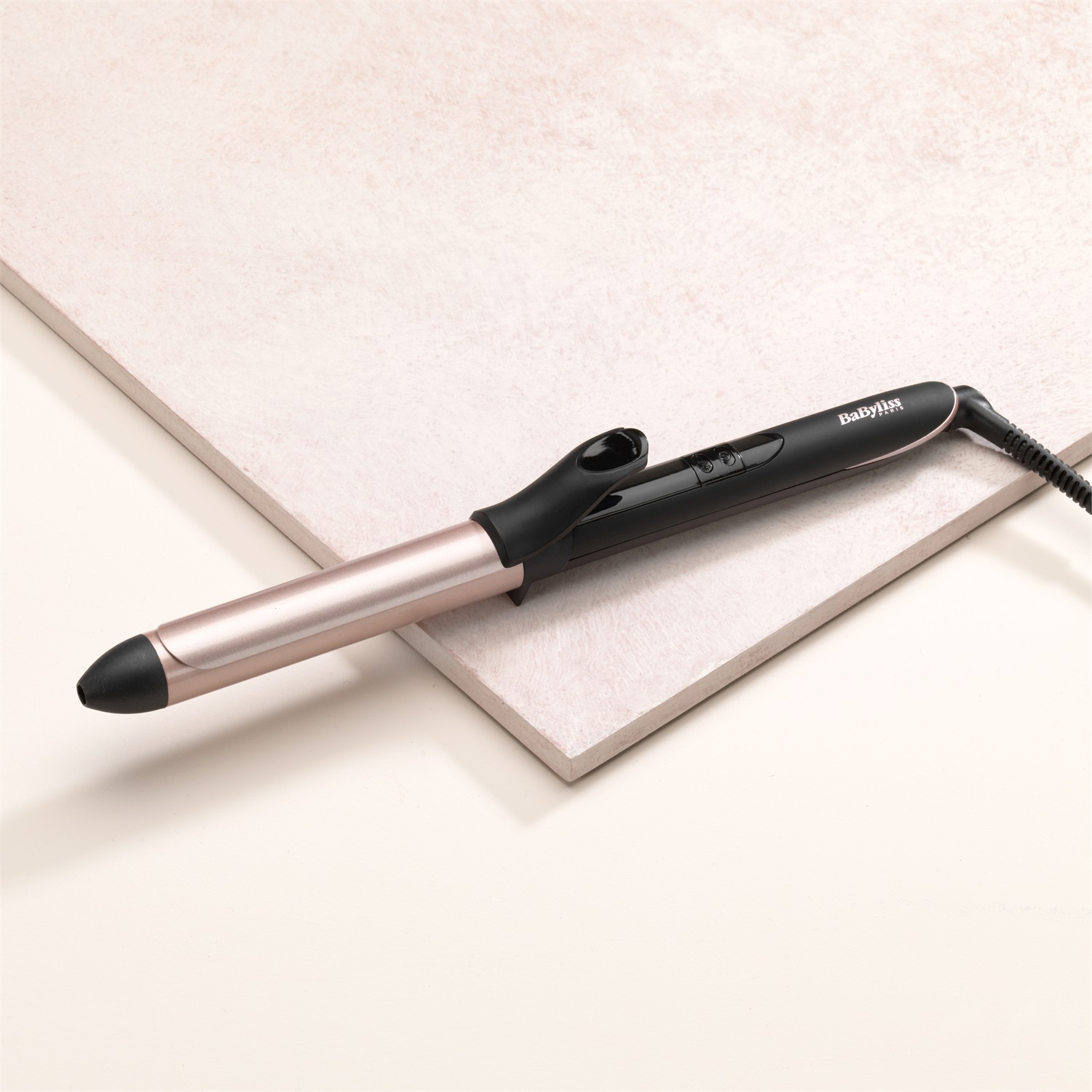 BaByliss C451E Curling Tong 25mm in Quartz-Ceramic per Ricci Morbidi - Temperatura Fino a 210°C