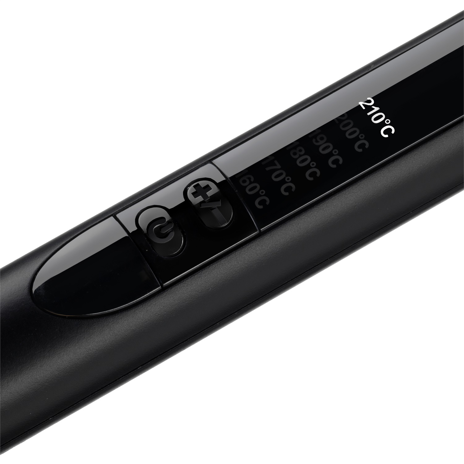 BaByliss C454E Ferro Arricciacapelli Conico Professionale 13-25 mm con Rivestimento in Quartz Ceramic, 6 Temperature Digitali, Riscaldamento Rapido e Cavo Girevole 2,5 m