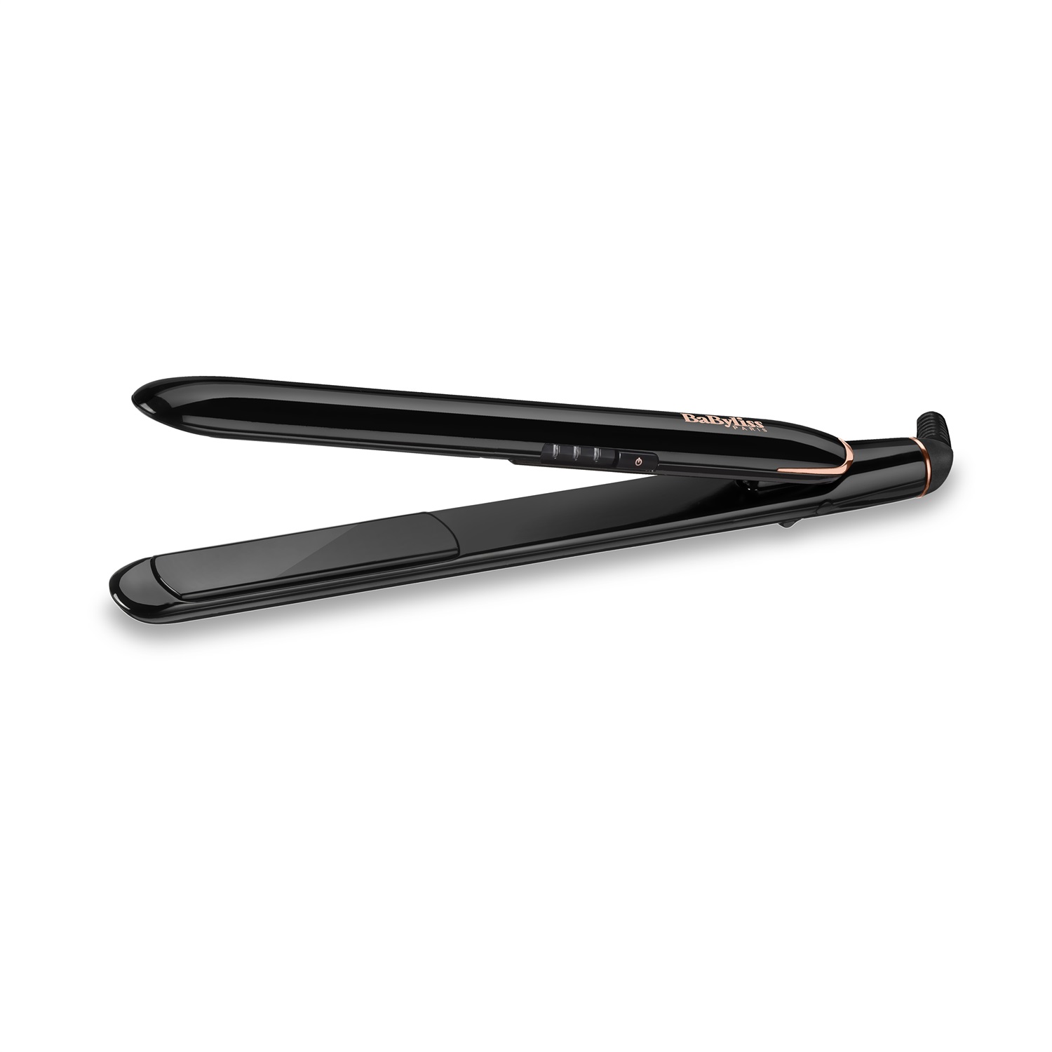 BaByliss Smooth Finish 230 ST250E - Piastra per capelli con rivestimento in titanio e ceramica, 3 impostazioni di temperatura, 41W, 2 m
