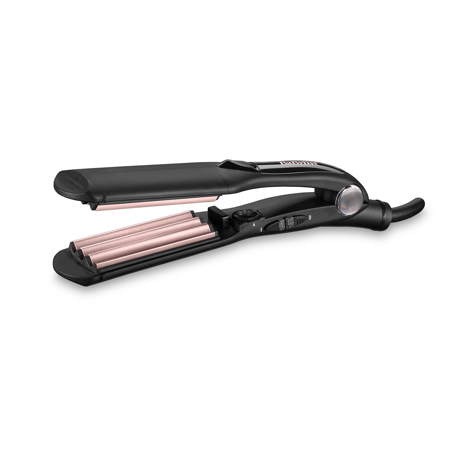 BaByliss 2165CE Piastra Frisè Tourmaline Ceramic - 10 Temperature fino a 210°C, Cavo Lungo 1,8 m, Spegnimento Automatico