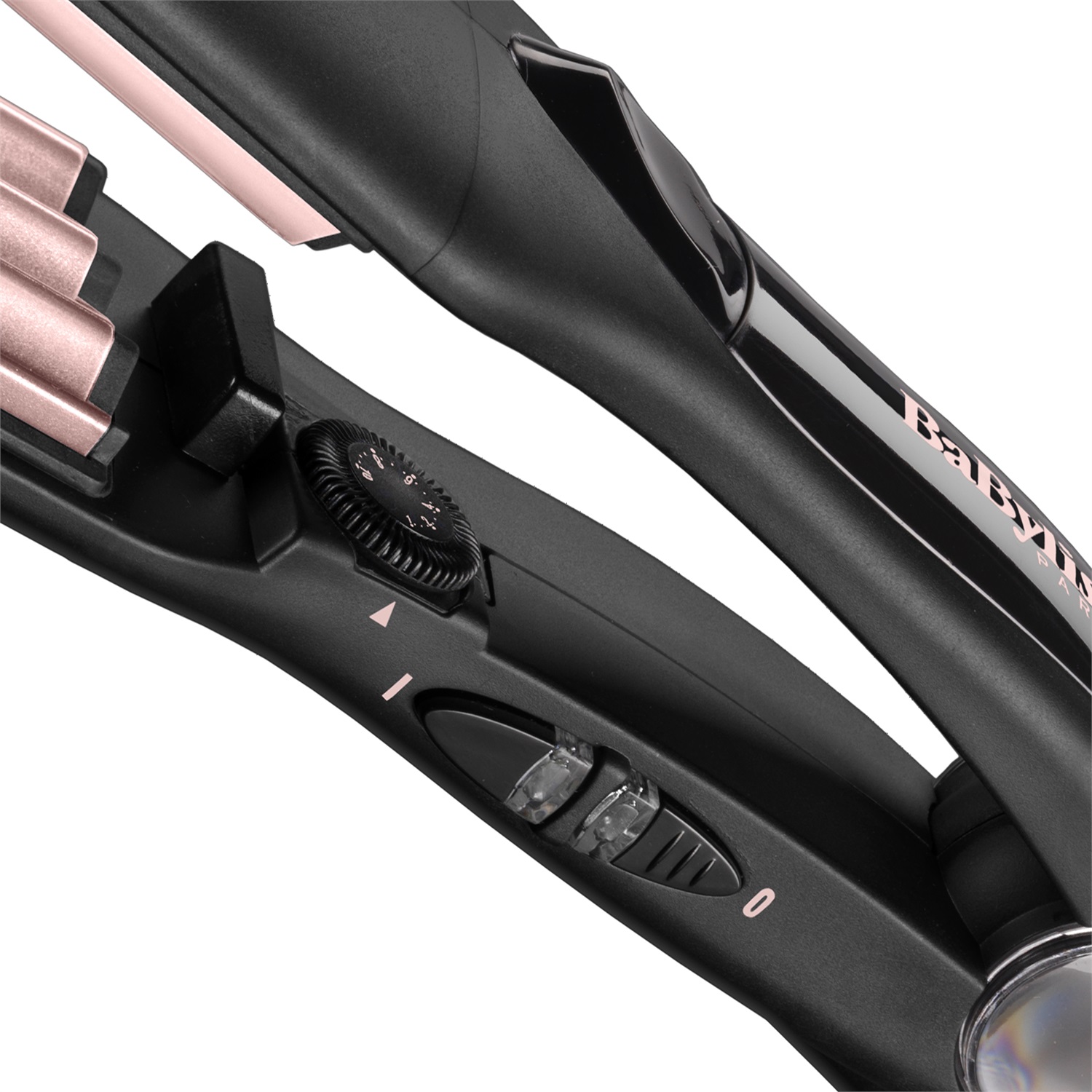 BaByliss 2165CE Piastra Frisè Tourmaline Ceramic - 10 Temperature fino a 210°C, Cavo Lungo 1,8 m, Spegnimento Automatico