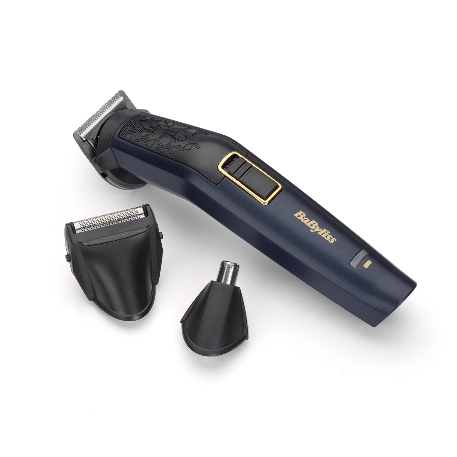 BaByliss MT728E Tagliacapelli e Tagliapeli per Naso e Orecchio - Nero, Acciaio al Carbonio, Lunghezze 1mm e 8mm