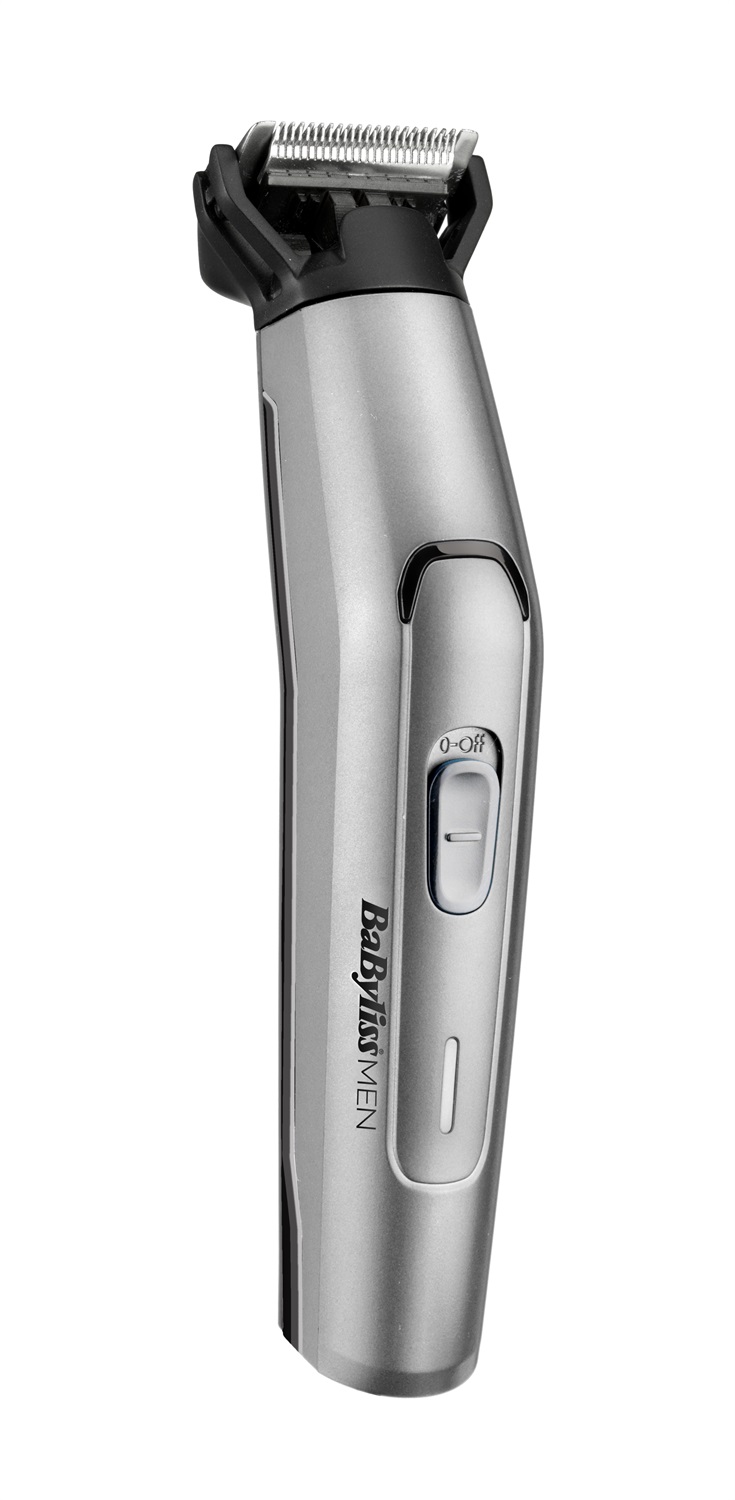 BaByliss MT861E Multikit Uomo 11 in 1 - 100% Waterproof, Lame in Titanio, 70 Minuti di Autonomia, 4 Testine Intercambiabili