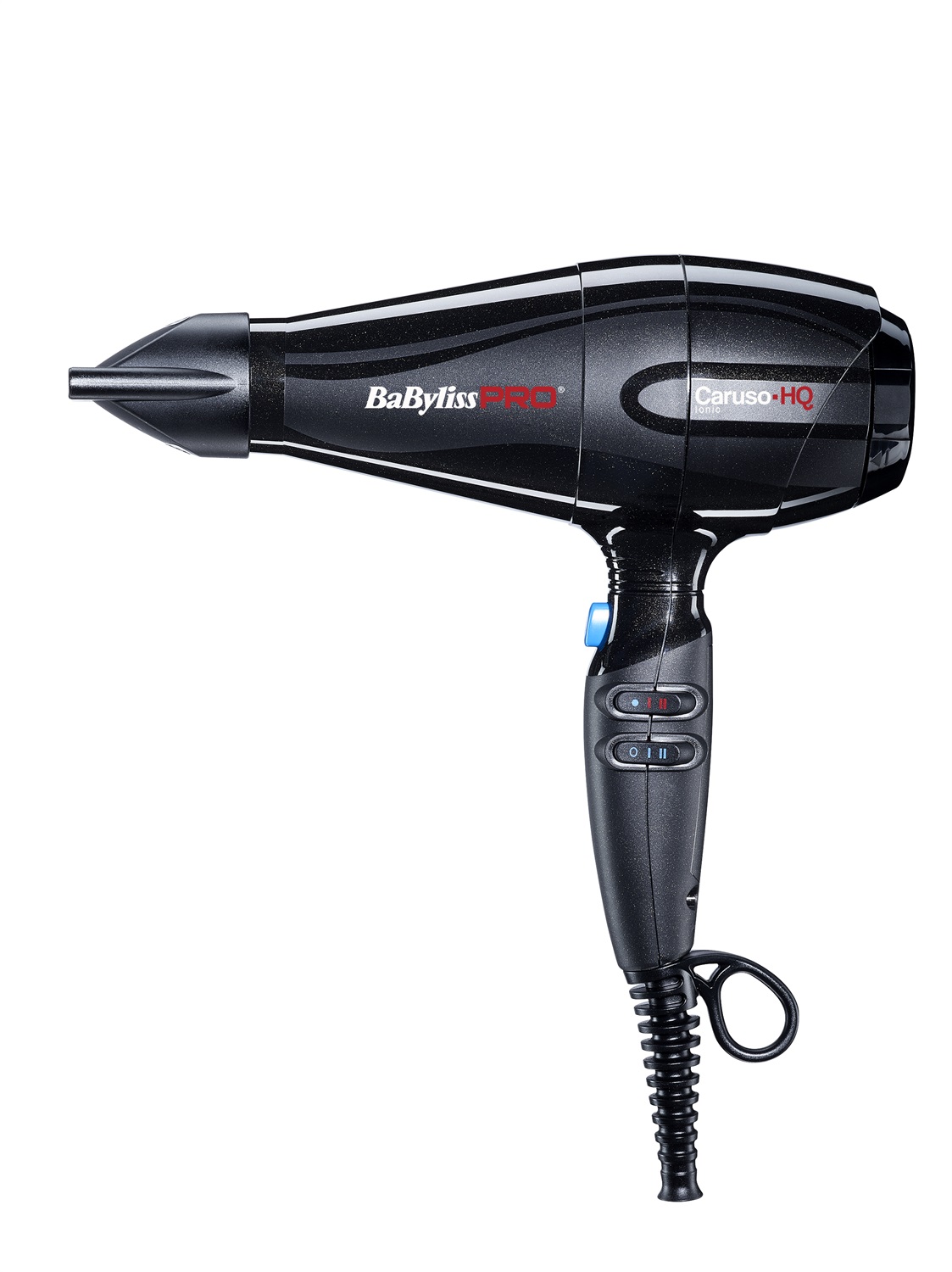 BaByliss Pro Caruso-HQ Asciugacapelli 2400 W Nero con Tecnologia Ionica