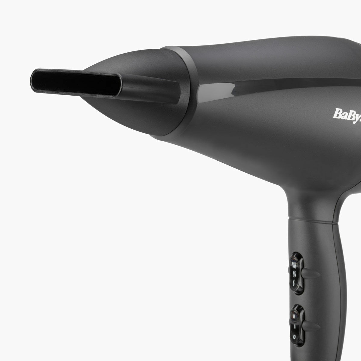 BaByliss 5910E Asciugacapelli 2000 W Nero - Motore High Torque DC, Design Ultraleggero, Regolazione Velocità