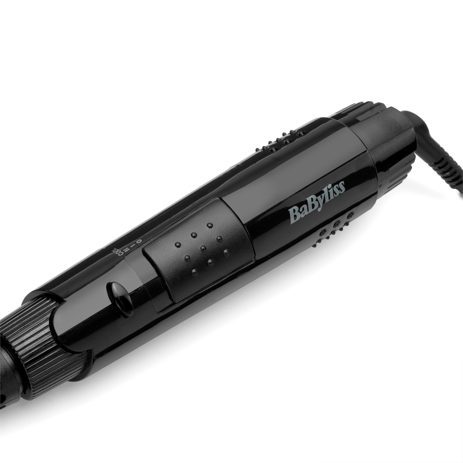 BaByliss Smooth Shape Airstyler - Spazzola ad aria calda 300 W con 2 accessori per capelli corti