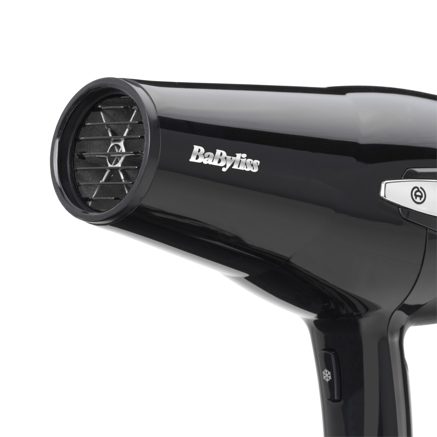 BaByliss D374DE Asciugacapelli 2000 W Nero con Cavo Ritraibile, 3 Livelli di Temperatura, 2 Velocità e Funzione Aria Fredda