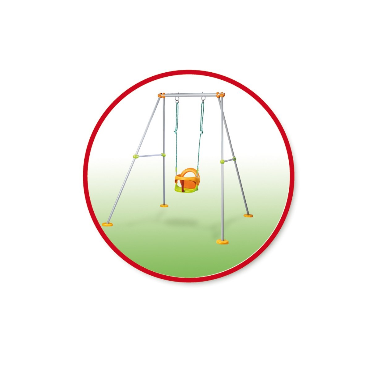 Smoby Altalena Plus con seggiolino evolutivo - mis. 158xh180 cm