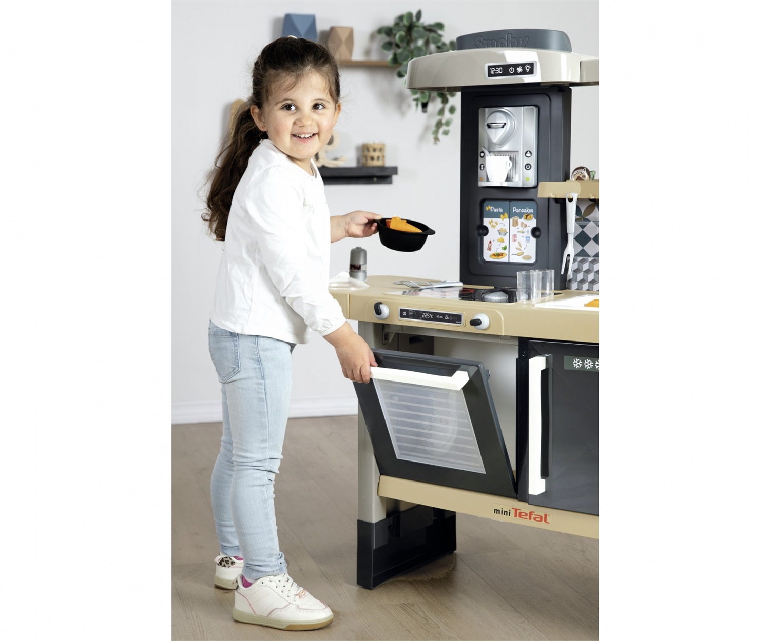 Smoby Cucina Giocattolo Evolutiva Tefal 7600312308 - Interattiva con 31 Accessori, per Bambini dai 3 Anni