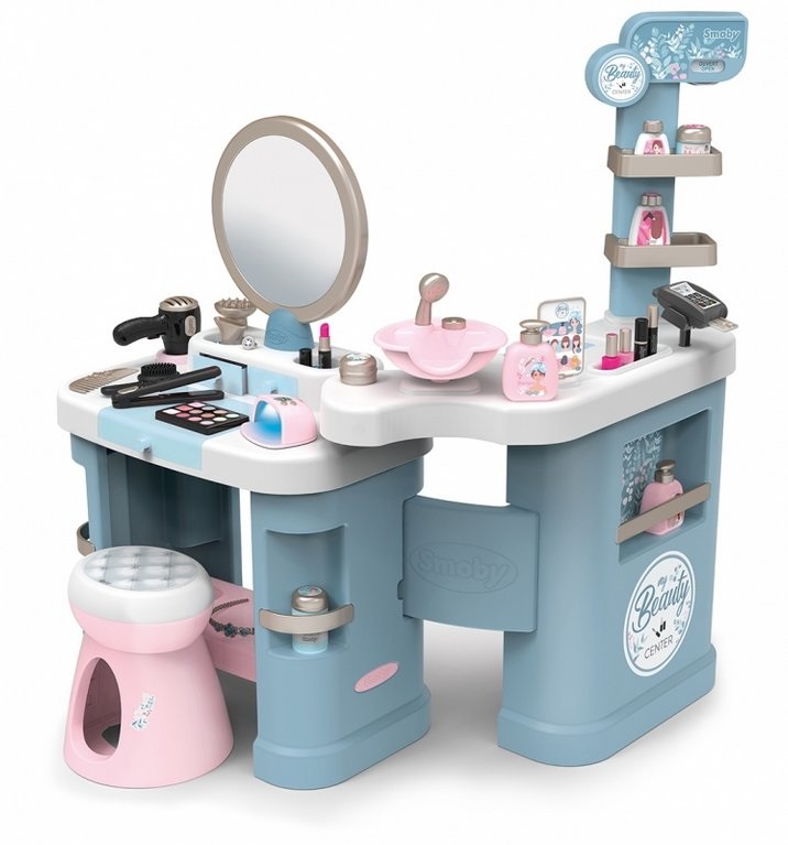 Smoby My Beauty Institute - Salone di bellezza con 32 accessori, per bambini dai 3 anni