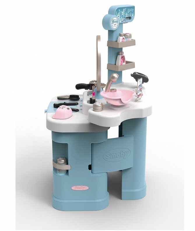 Smoby My Beauty Institute - Salone di bellezza con 32 accessori, per bambini dai 3 anni