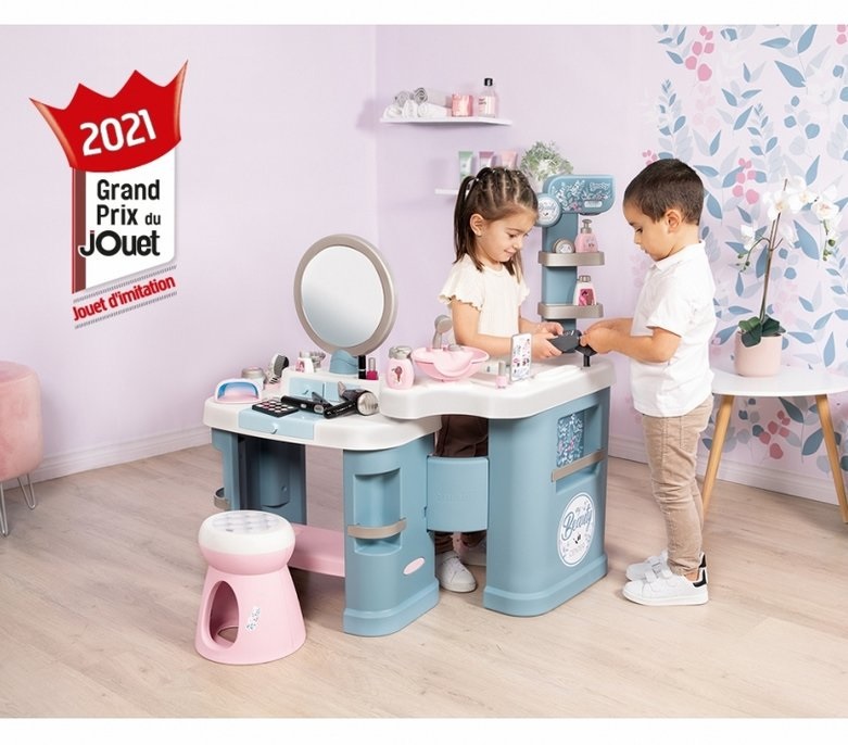 Smoby My Beauty Institute - Salone di bellezza con 32 accessori, per bambini dai 3 anni