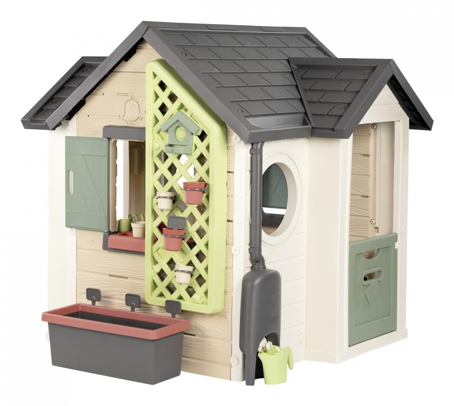 Smoby Garden House - Casetta da Gioco a Tema Giardinaggio con Accessori Inclusi per Bambini dai 2 Anni