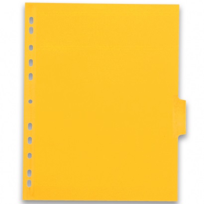 Favorit ed Elba Divisori personalizzabili A4 con 6 tacche assortite in polipropilene e cartoncino